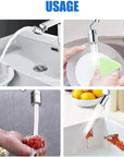 720°Universal Kitchen Faucet Anti-splash